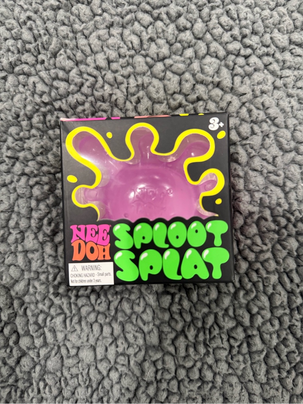 Nee Doh Splooot Splat 🫟 Purple Stress Ball Toy
